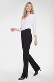 NYDJ Pull-On Straight Pants Sculpt-Her™ Collection - Black