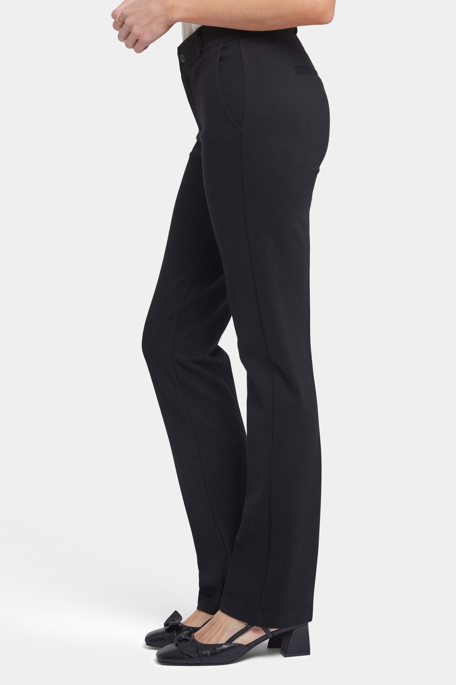 NYDJ Classic Trouser Pants Sculpt-Her™ Collection - Black
