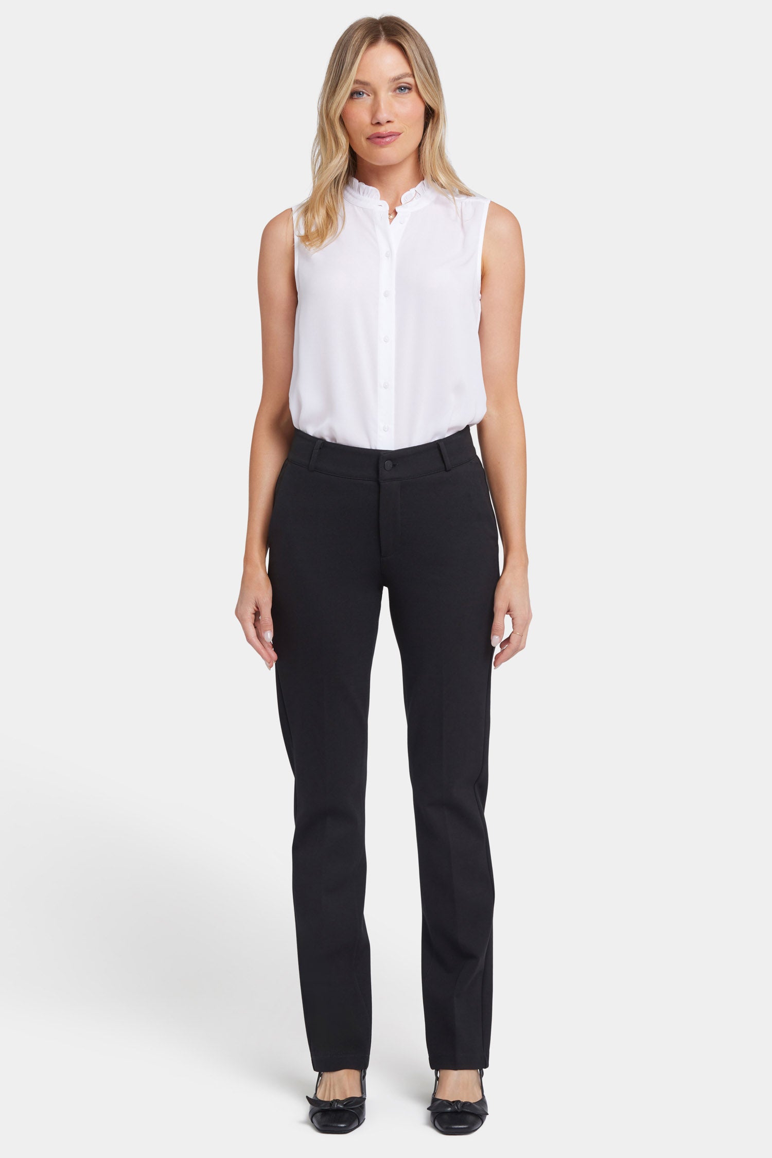 NYDJ Classic Trouser Pants Sculpt-Her™ Collection - Black