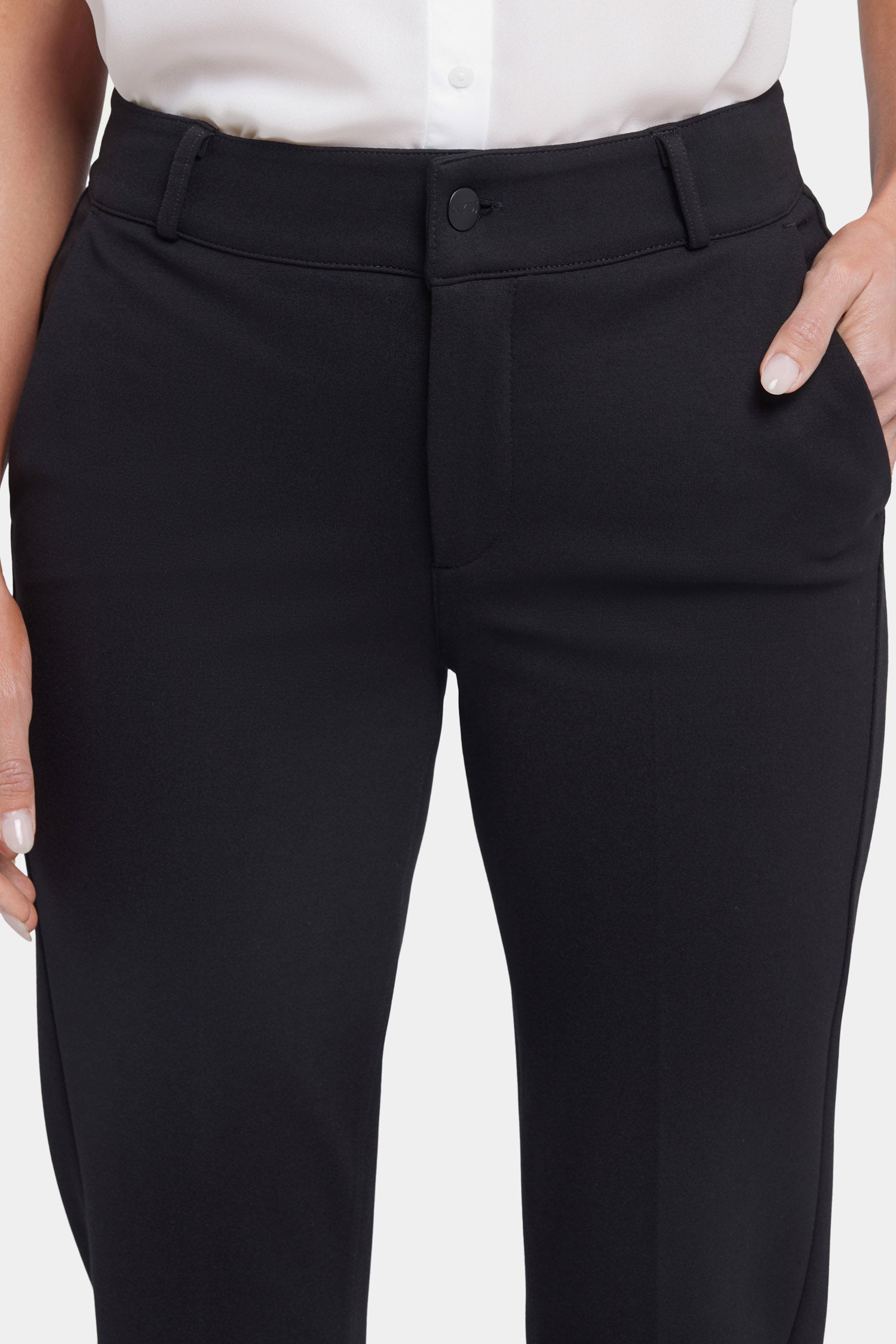NYDJ Classic Trouser Pants Sculpt-Her™ Collection - Black