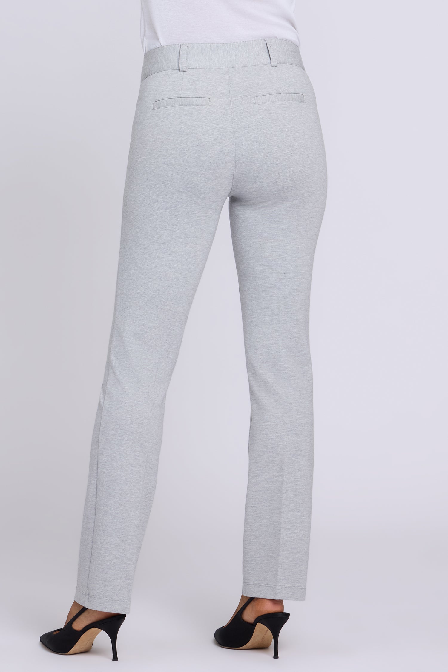 NYDJ Classic Trouser Pants Sculpt-Her™ Collection - Heather Grey