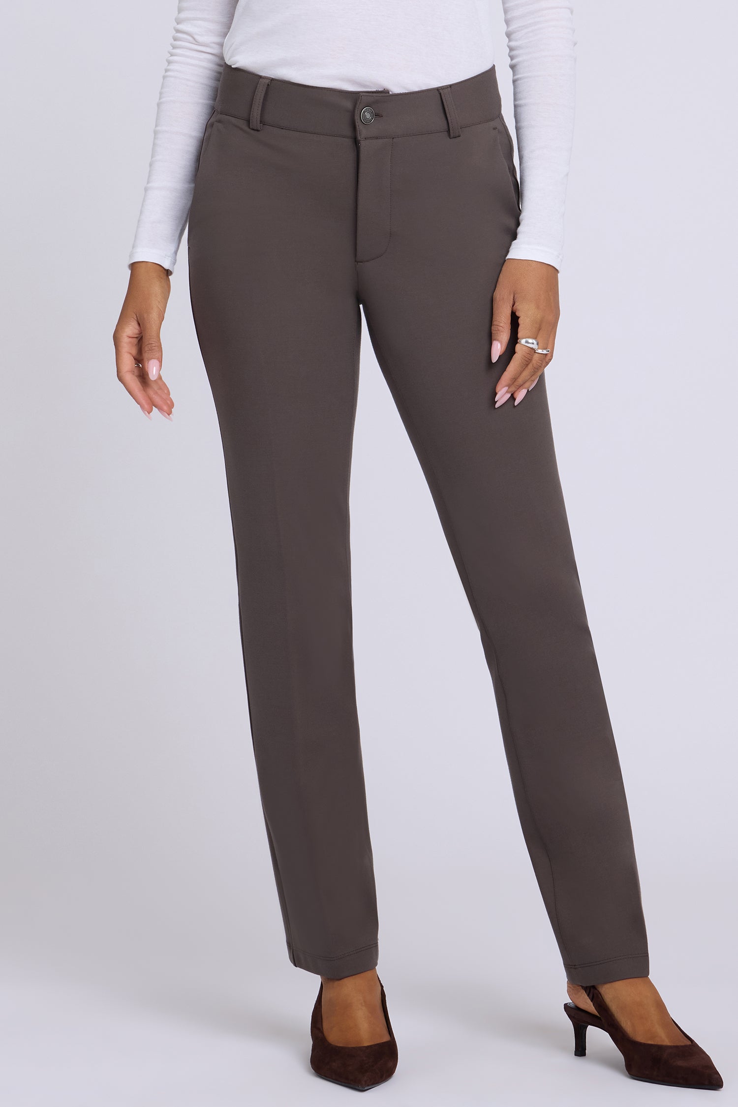 NYDJ Classic Trouser Pants Sculpt-Her™ Collection - Falcon