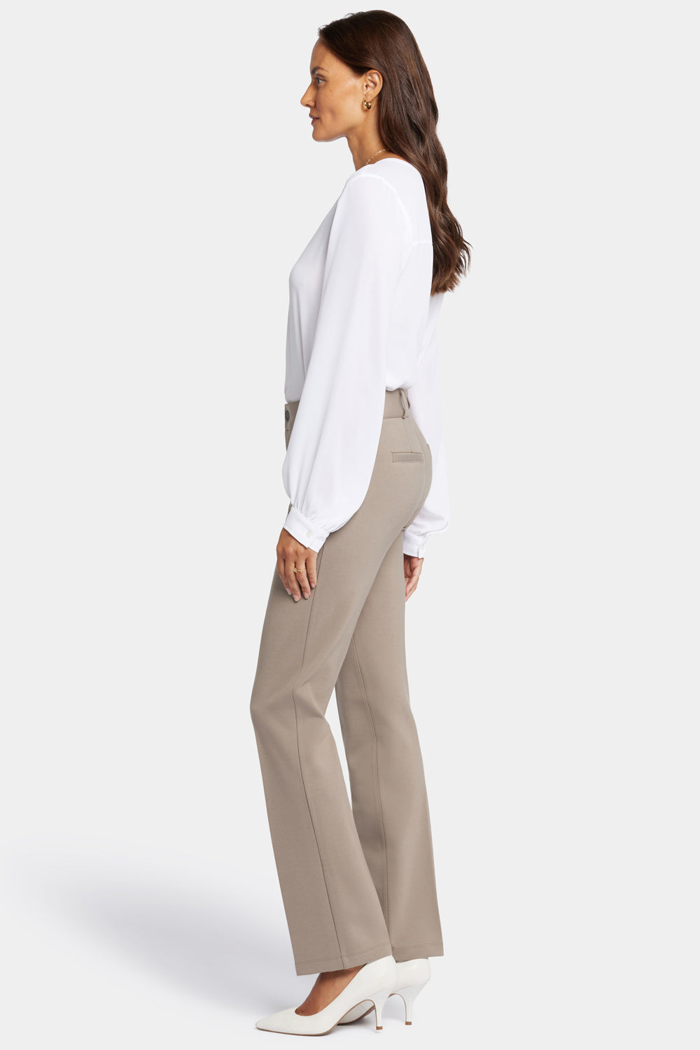 NYDJ Classic Trouser Pants Sculpt-Her™ Collection - Saddlewood