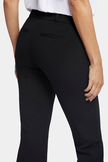 NYDJ Pull-On Flared Ankle Trouser Pants Sculpt-Her™ Collection - Black