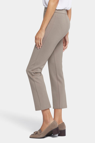 NYDJ Pull-On Straight Ankle Trouser Pants Sculpt-Her™ Collection - Saddlewood