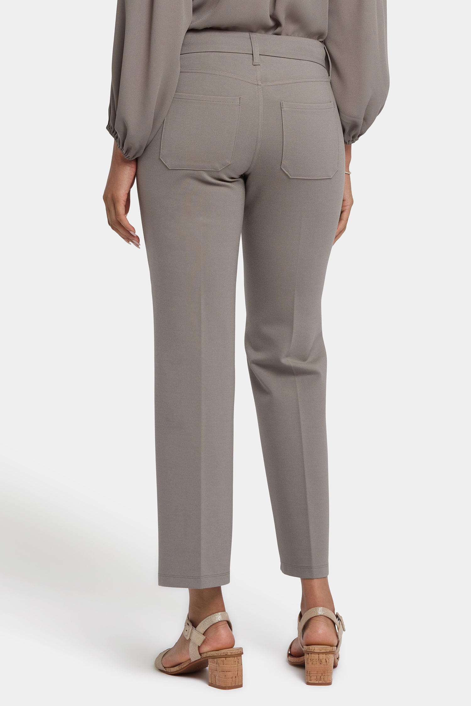 NYDJ Straight Trouser Pants Sculpt-Her™ Collection - Saddlewood