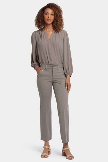 NYDJ Straight Trouser Pants Sculpt-Her™ Collection - Saddlewood