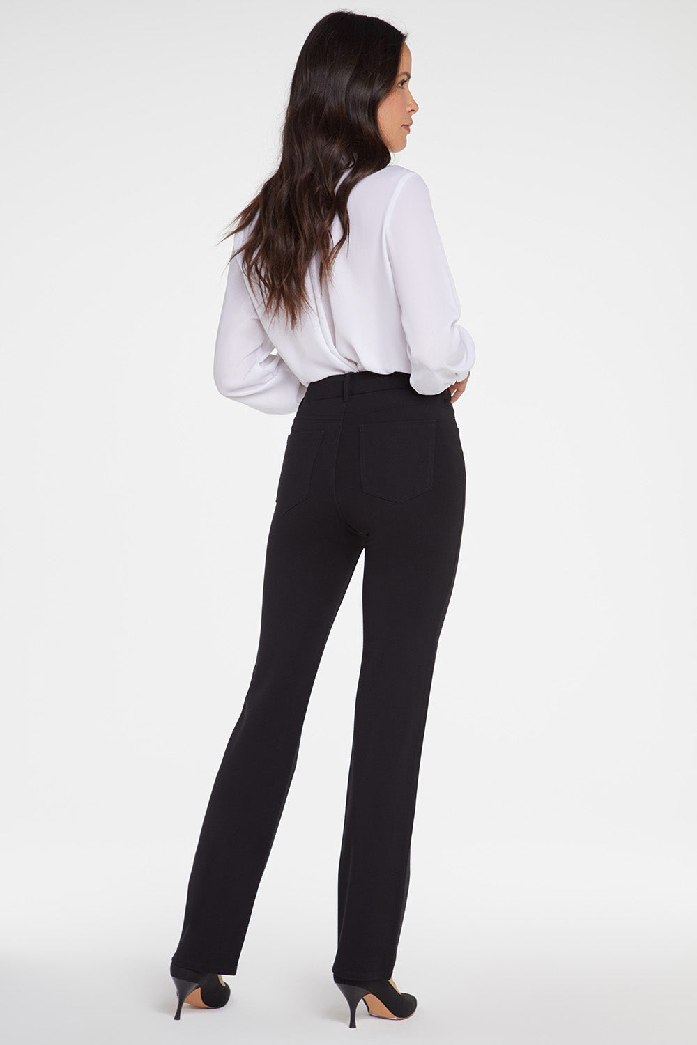 NYDJ Marilyn Straight Pants Sculpt-Her™ Collection - Black