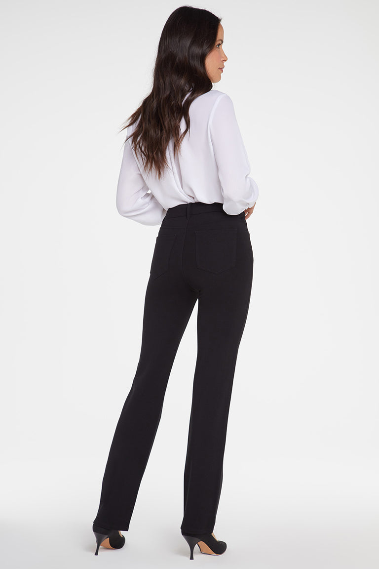 NYDJ Marilyn Straight Pants Sculpt-Her™ Collection - Black