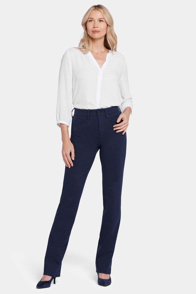 NYDJ Marilyn Straight Pants Sculpt-Her™ Collection - Oxford Navy