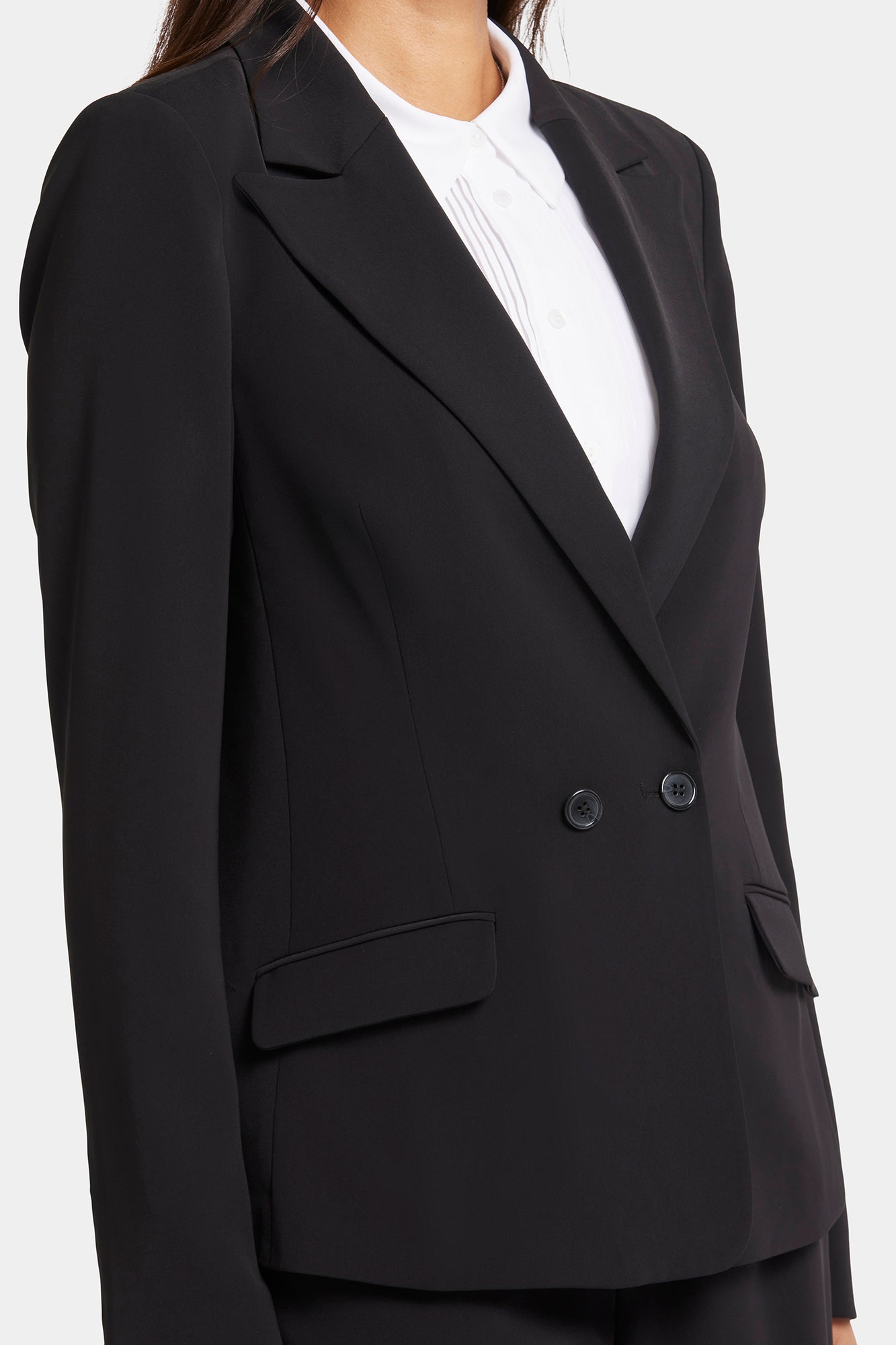 NYDJ Modern Blazer Jacket  - Black