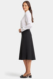 NYDJ Midi Skirt   - Black