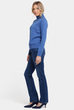 NYDJ Cashmere Turtleneck Sweater  - Heather Blue