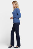 NYDJ Cashmere Crewneck Cardigan  - Heather Blue