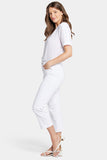 NYDJ Relaxed Piper Crop Jeans  In Cool Embrace® Denim - Optic White