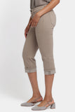 NYDJ Marilyn Straight Crop Jeans In Cool Embrace® Denim With Cuffs - Saddlewood