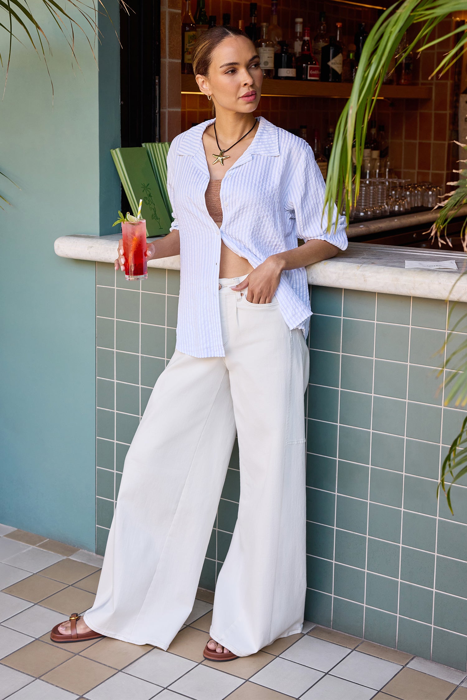 Nova Super Wide Leg Jeans