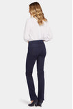 NYDJ Marilyn Straight Jeans With Short Inseam - Rinse