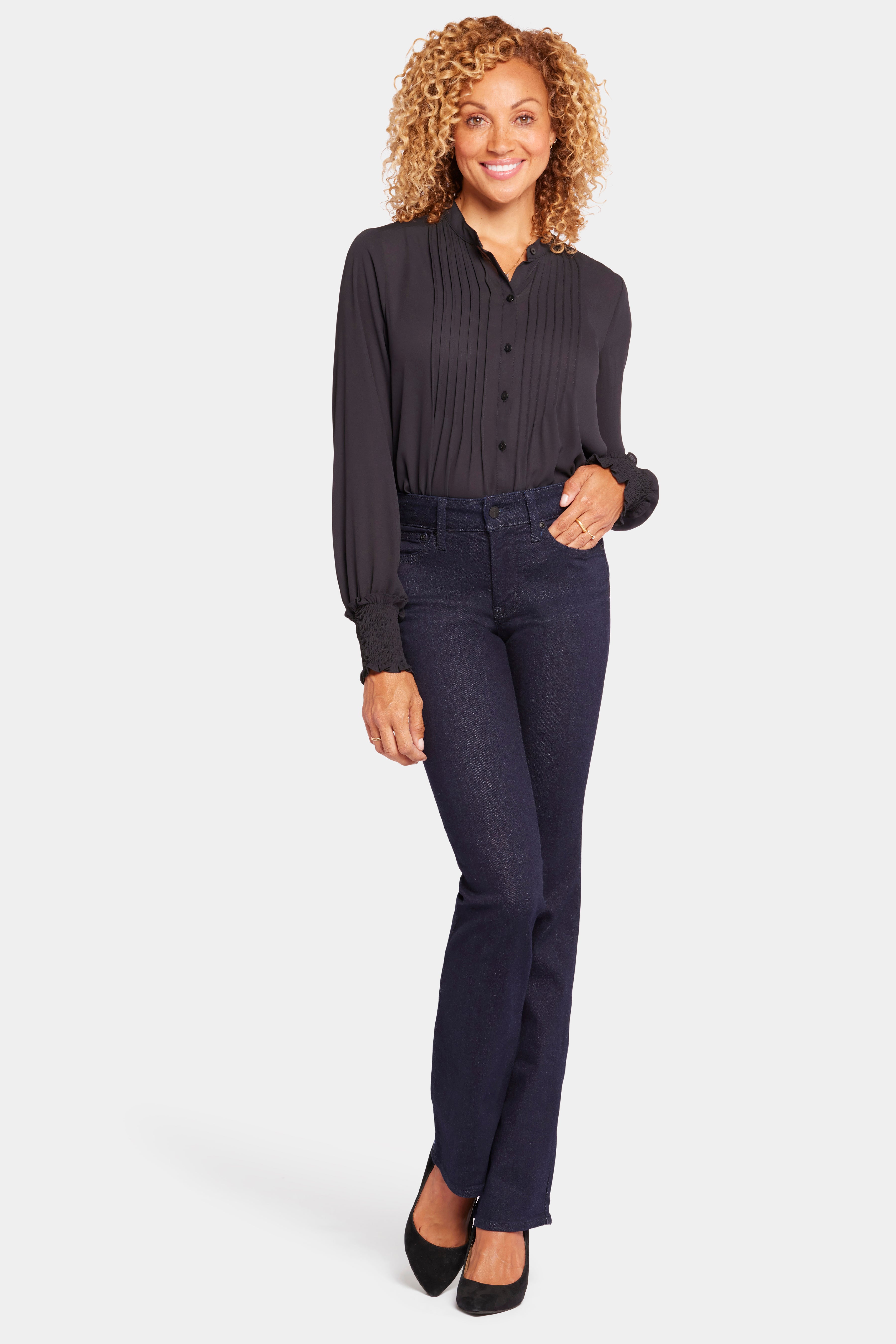 ボトムス nixnut 2025ss Las Jeans 98 Barbara Bootcut Jeans - Cooper Blue | NYDJ