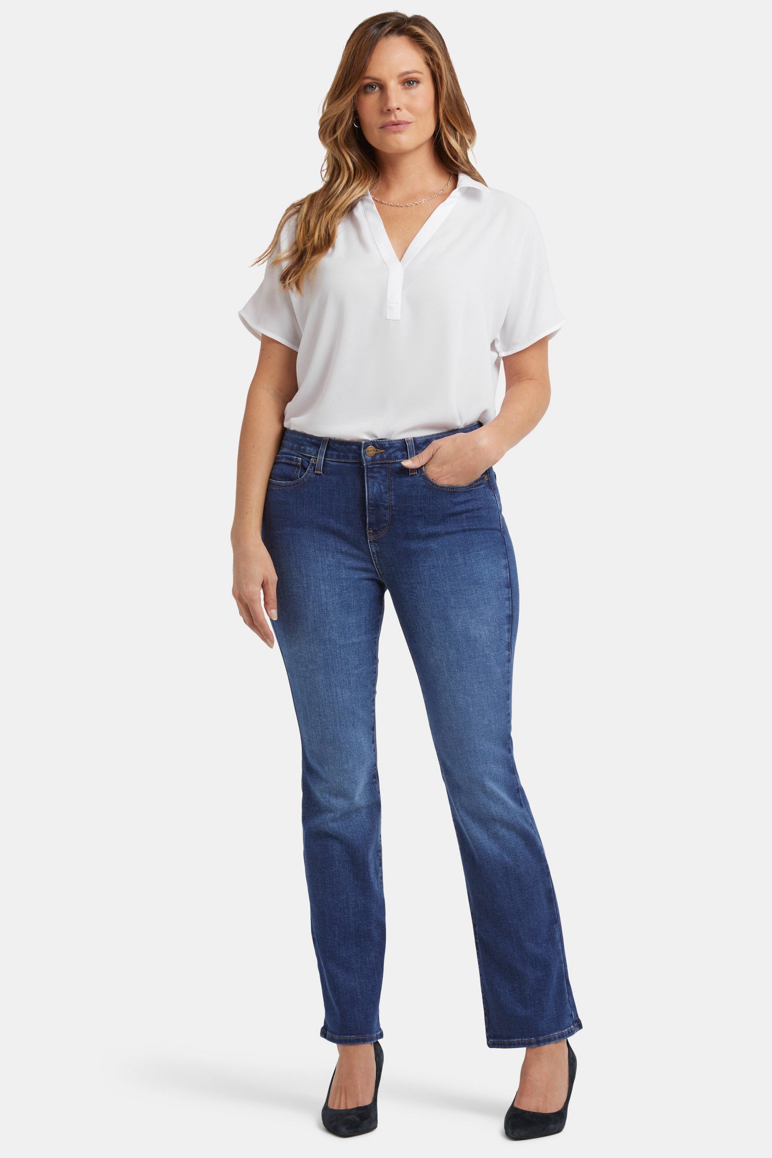 NYDJ Barbara Bootcut Jeans  - Cooper