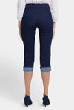 NYDJ Marilyn Straight Crop Jeans With Cuff - Rinse