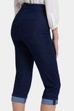 NYDJ Marilyn Straight Crop Jeans With Cuff - Rinse