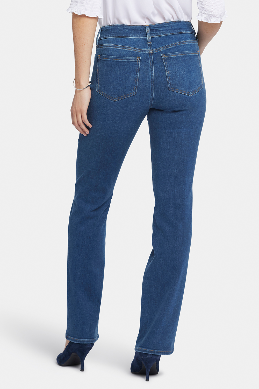 NYDJ Marilyn Straight Jeans  - Presidio