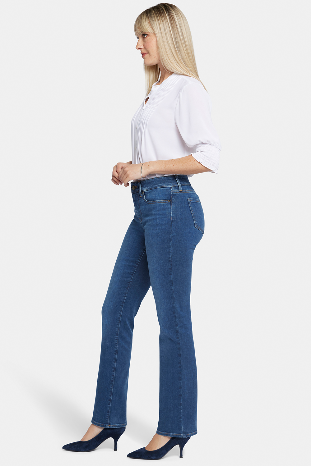 NYDJ Marilyn Straight Jeans  - Presidio