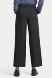 NYDJ Teresa Wide Leg Ankle Jeans With Pleats - Eternity