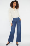 NYDJ Mona Wide Leg Trouser Jeans With High Rise - Reminiscent