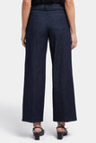 NYDJ Teresa Wide Leg Ankle Jeans With Pleats - Rinse