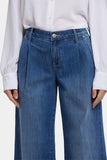 Teresa Wide Leg Ankle Jeans - Romantic Indigo