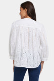 NYDJ Bonnie Blouse  - Optic White