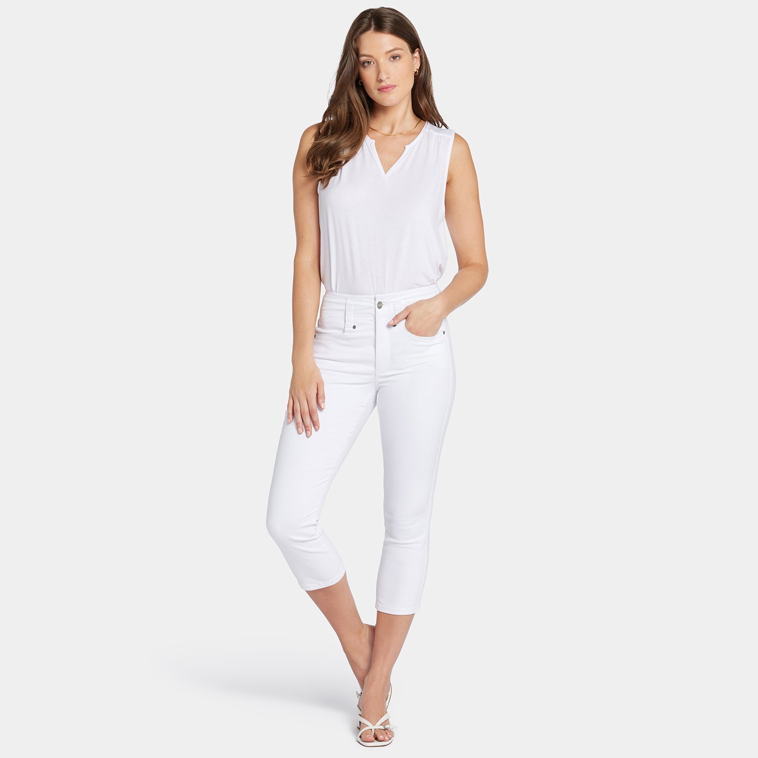 Men's White Leather Low-top Sneaker | Capri | Koio