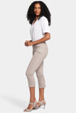 NYDJ Ami Skinny Capri Jeans With High Rise - Boardwalk Stripe