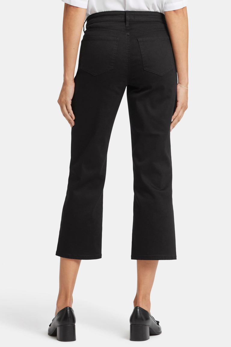 NYDJ Relaxed Piper Crop Jeans  - Black