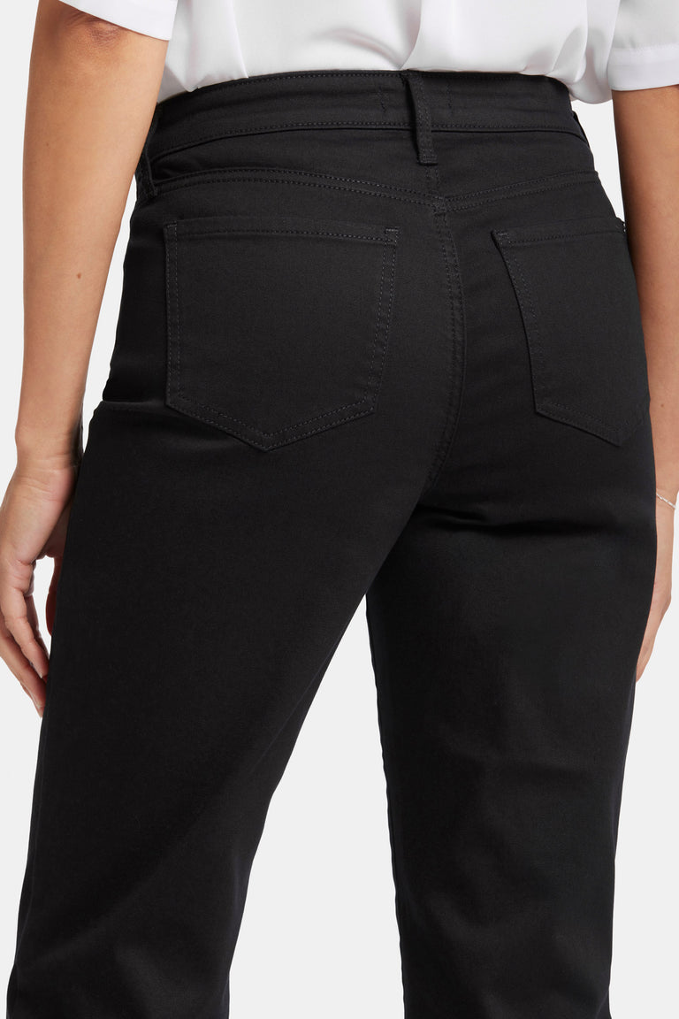 NYDJ Relaxed Piper Crop Jeans  - Black
