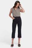 NYDJ Joni Relaxed Capri Jeans With High Rise - Black