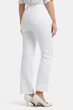 NYDJ Ellison Straight Jeans With High Rise - Optic White