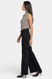 NYDJ Mia Palazzo Jeans With High Rise - Black