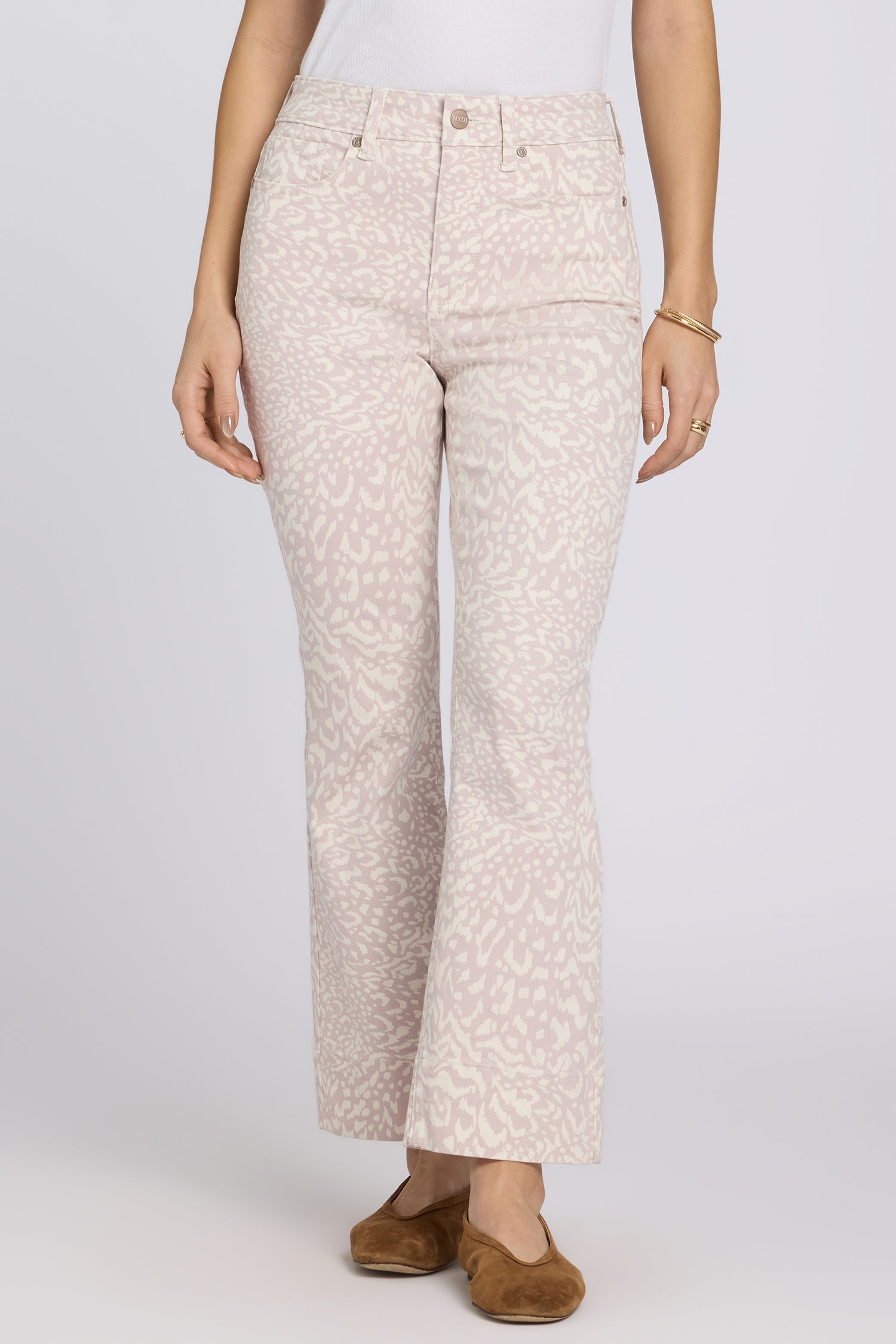 NYDJ Billie Mini Bootcut Ankle Jeans With High Rise And 3