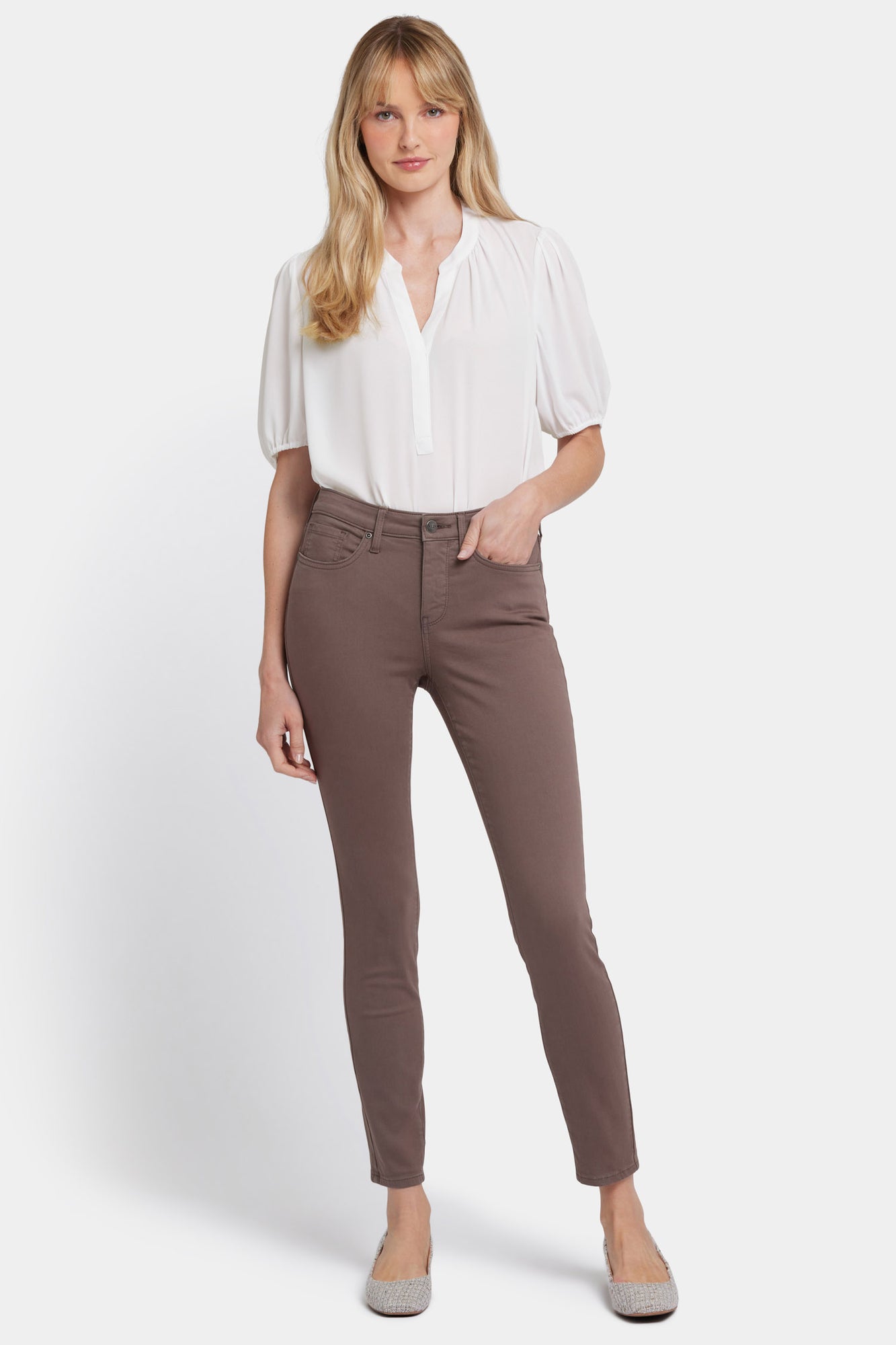 NYDJ Ami Skinny Jeans  - Dark Wood