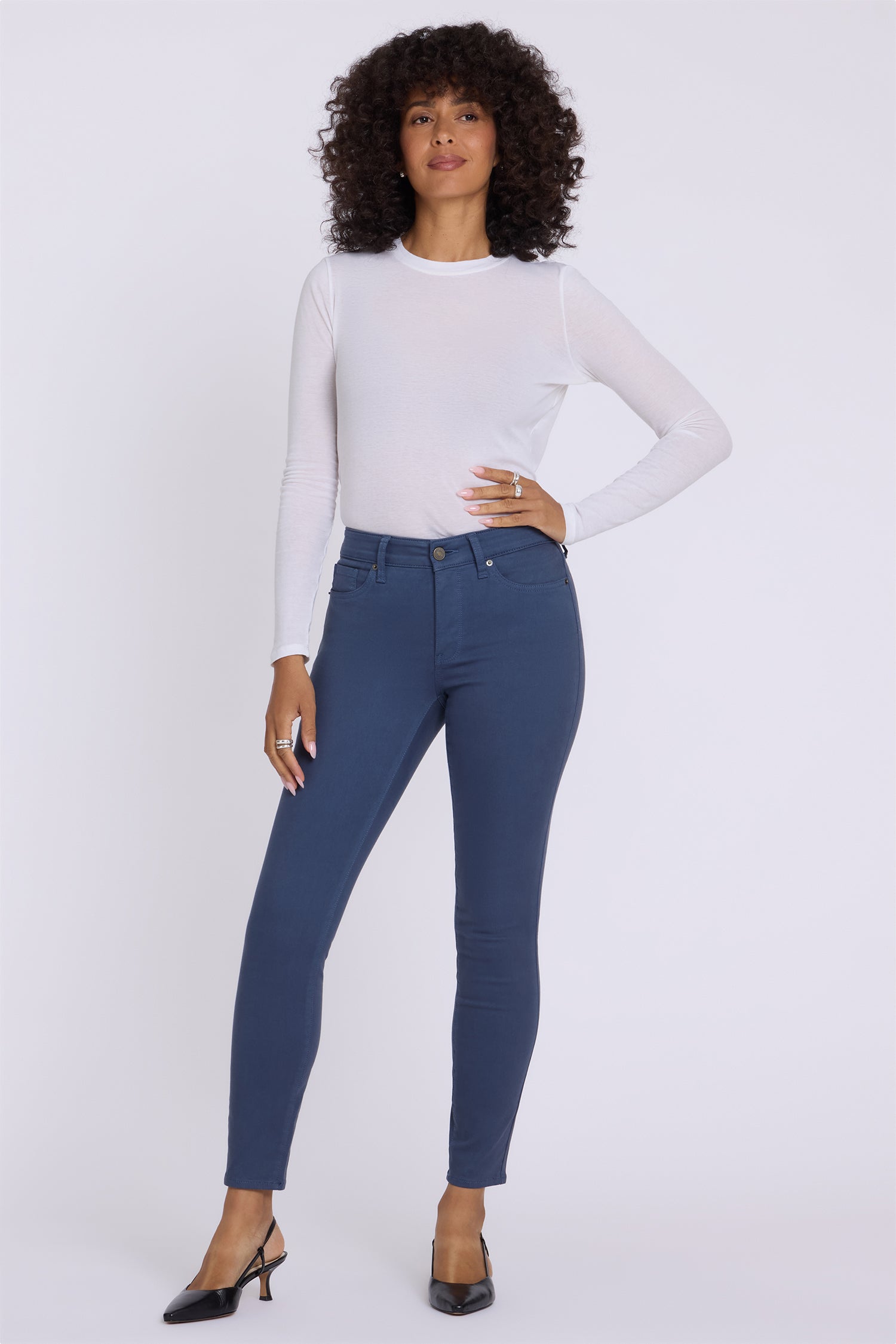 NYDJ Ami Skinny Jeans  - Jade Blue