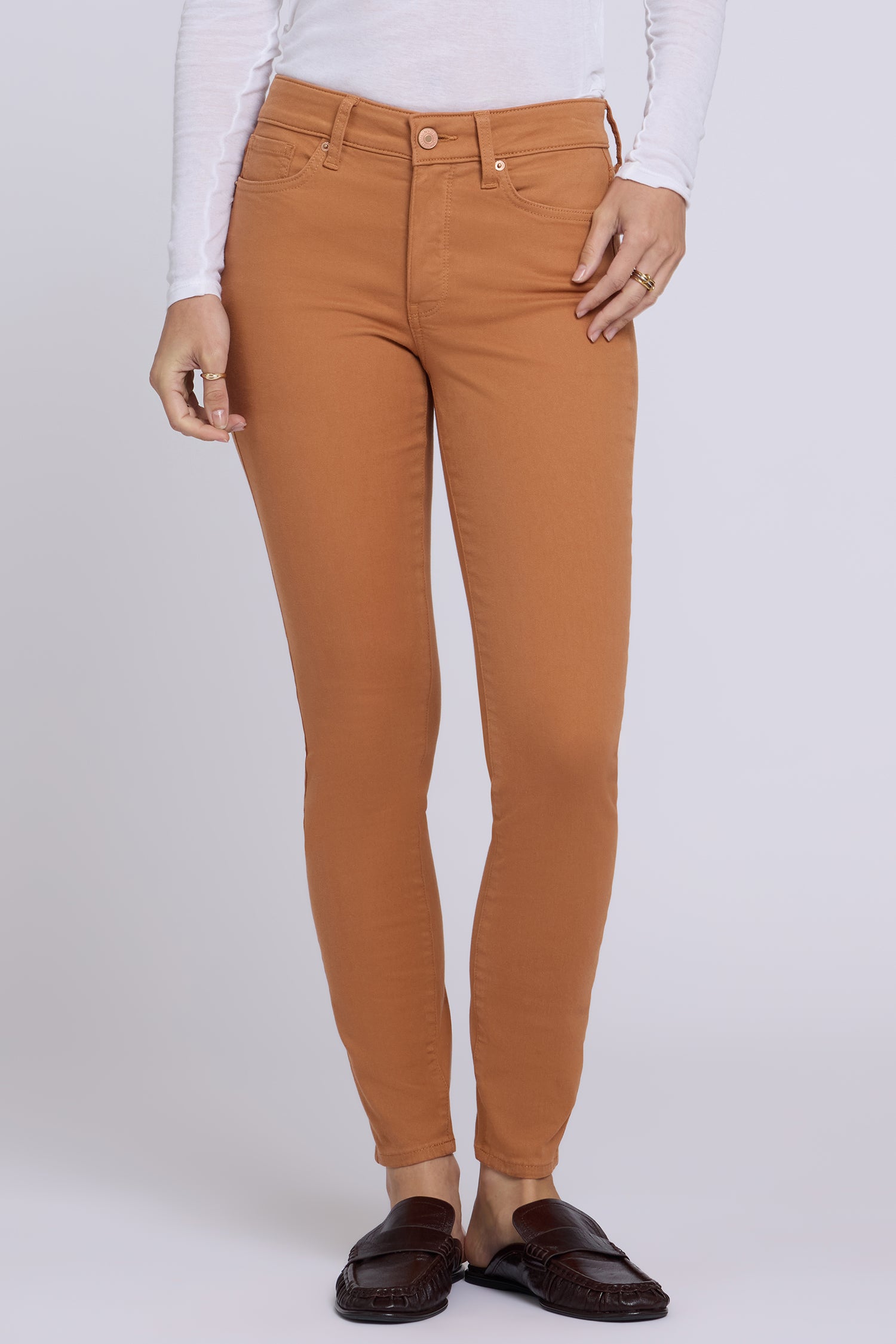 NYDJ Ami Skinny Jeans  - Roasted Pecan