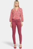 NYDJ Ami Skinny Jeans  - Cranberry Pie