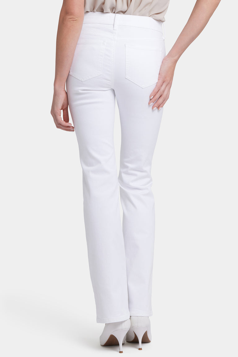 NYDJ Barbara Bootcut Jeans  - Optic White