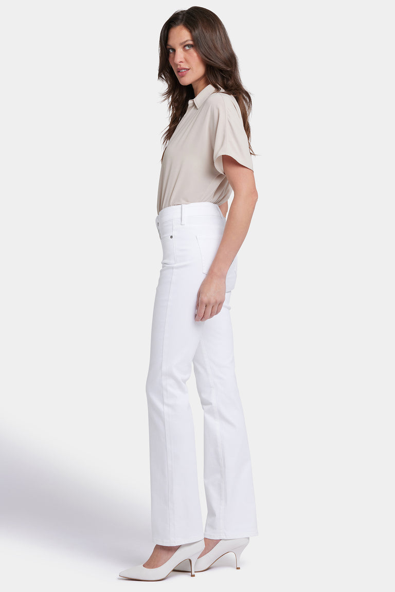 NYDJ Barbara Bootcut Jeans  - Optic White