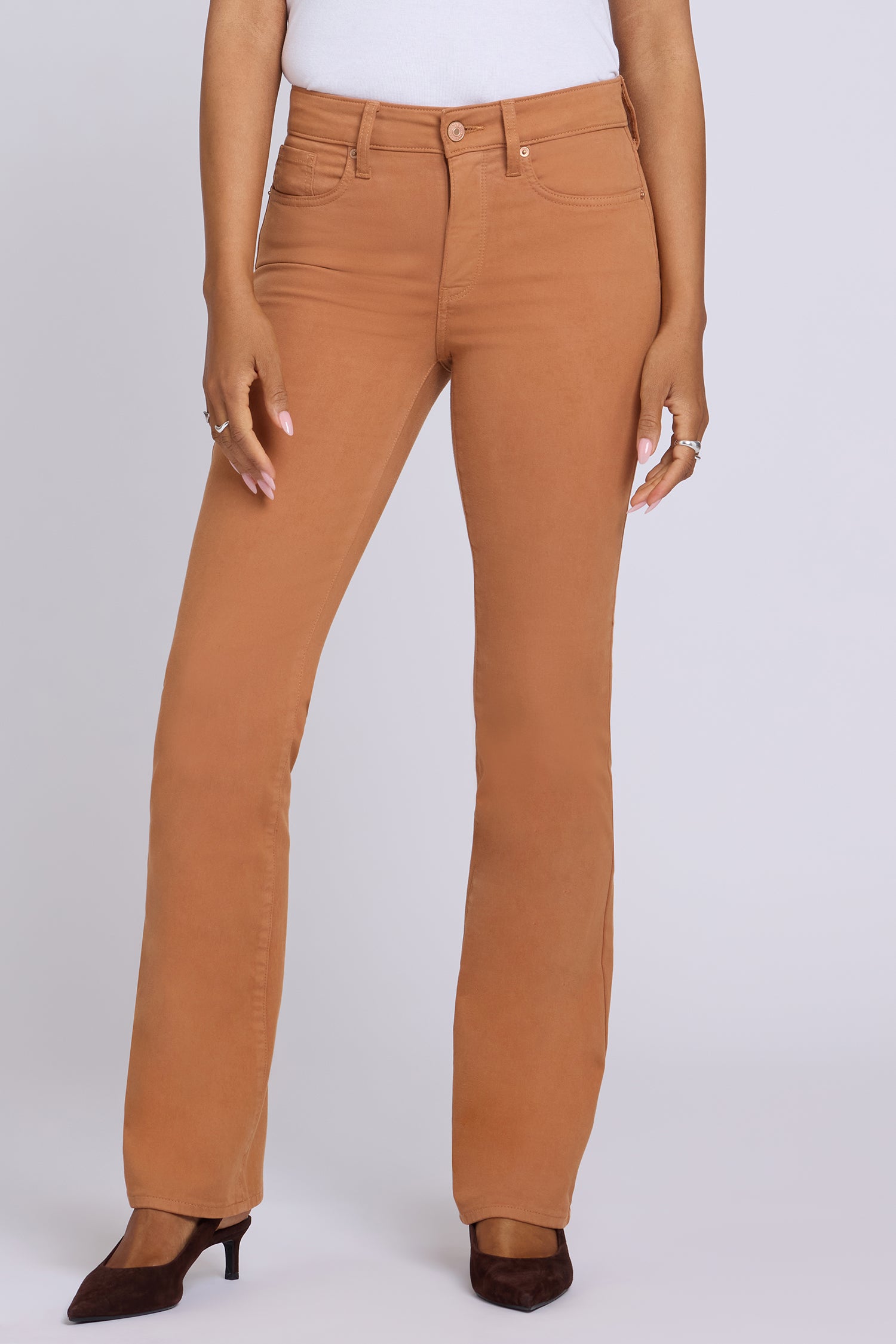 NYDJ Barbara Bootcut Jeans  - Roasted Pecan