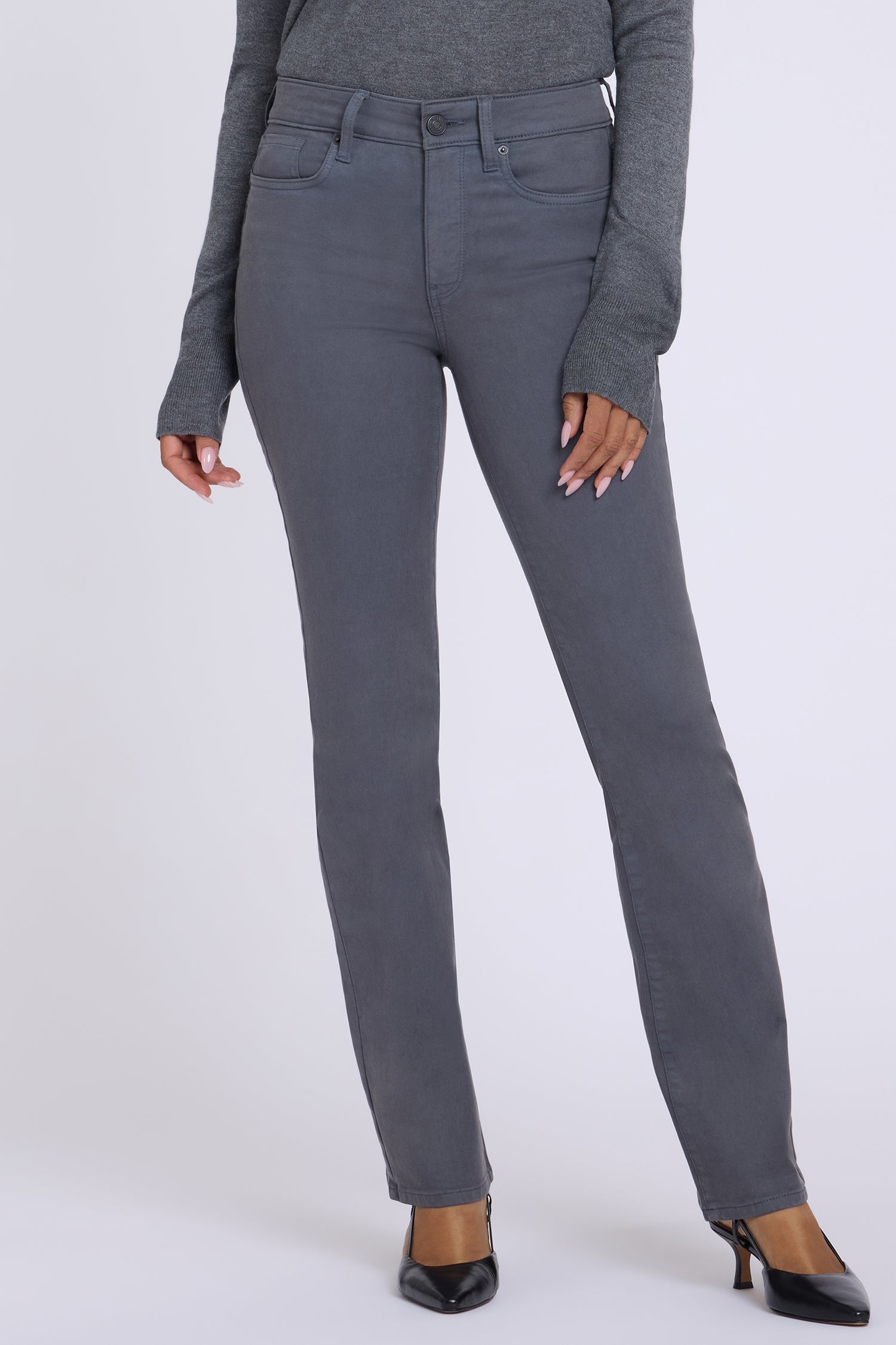 NYDJ Barbara Bootcut Jeans  - Vintage Charcoal