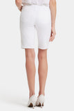 NYDJ Briella 11 Inch Denim Shorts  - Optic White